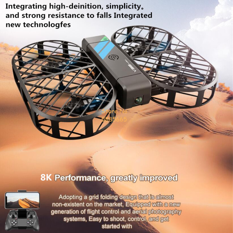 Drone Battery Box - 8K HD 카메라 360 ° 보호