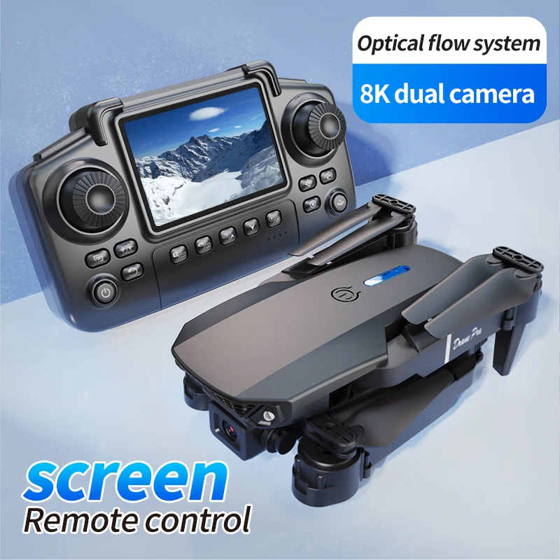 전문 E88 프로 드론 스크린 8K HD 카메라 WiF - Drone Battery Box 리뷰 및 가격