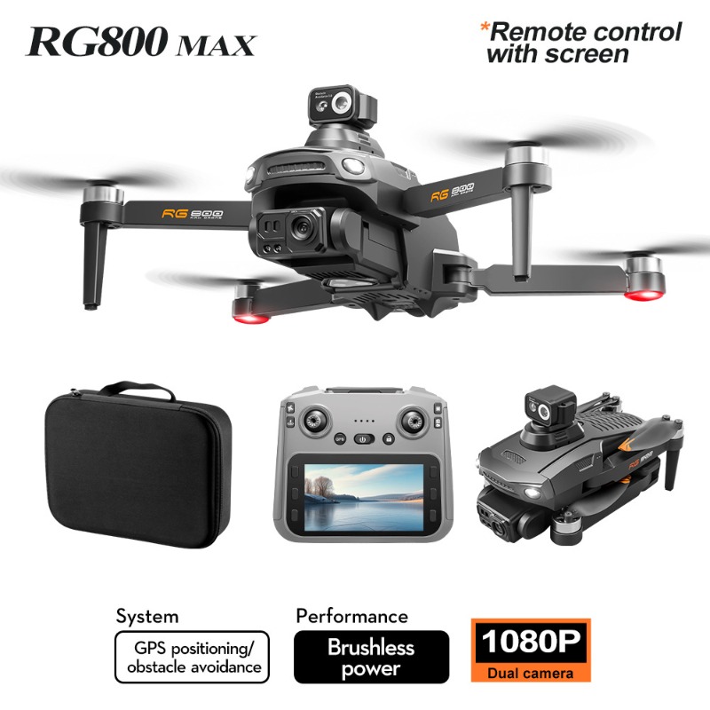 새로운 RG800 MAX 드론 1080P HD 카메라  - Drone Battery Box 리뷰 및 가격