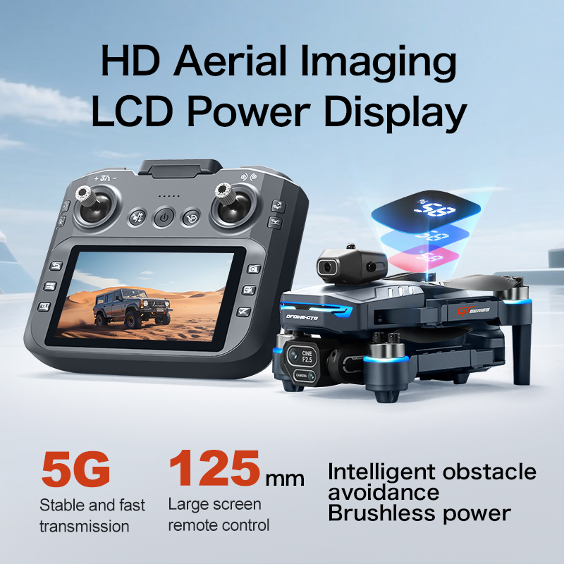 GT8 장애물 회피 항공 드론 – 대형 화면 원격 제어 - Drone Battery Box 리뷰 및 가격