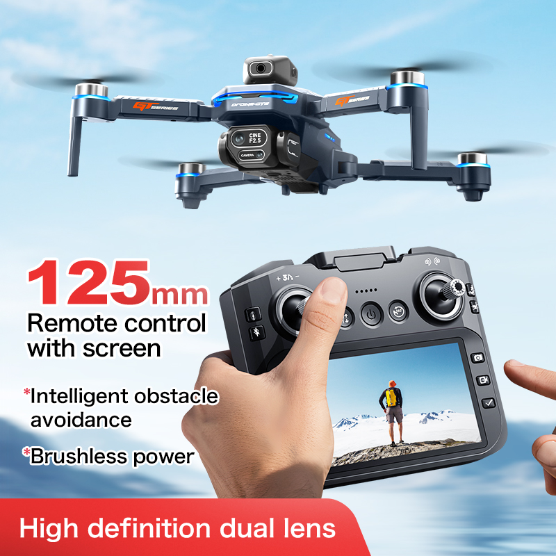 GT8 장애물 회피 항공 드론 – 대형 화면 원격 제어 - Drone Battery Box 리뷰 및 가격