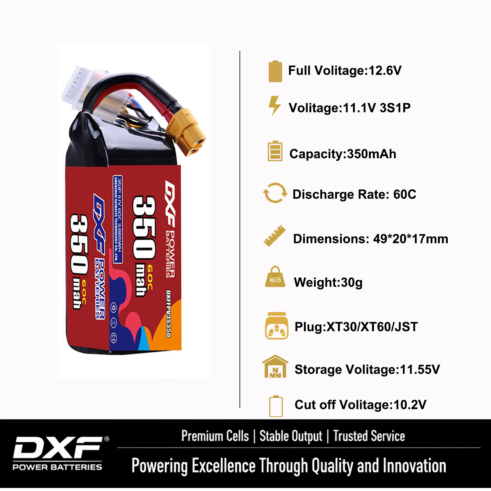 DXF 리포 3S 배터리 11.4V 1700mAh 15 - Drone Battery 3S 리뷰 및 가격